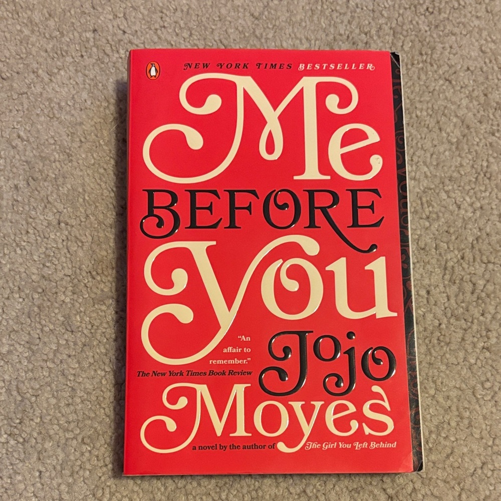 'Me Before You' Red Book